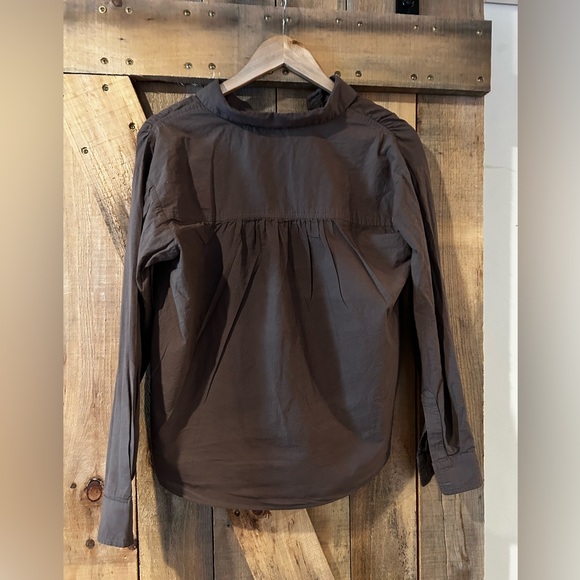 Women's Brown Button-Up Shirt - Picture 2 of 2